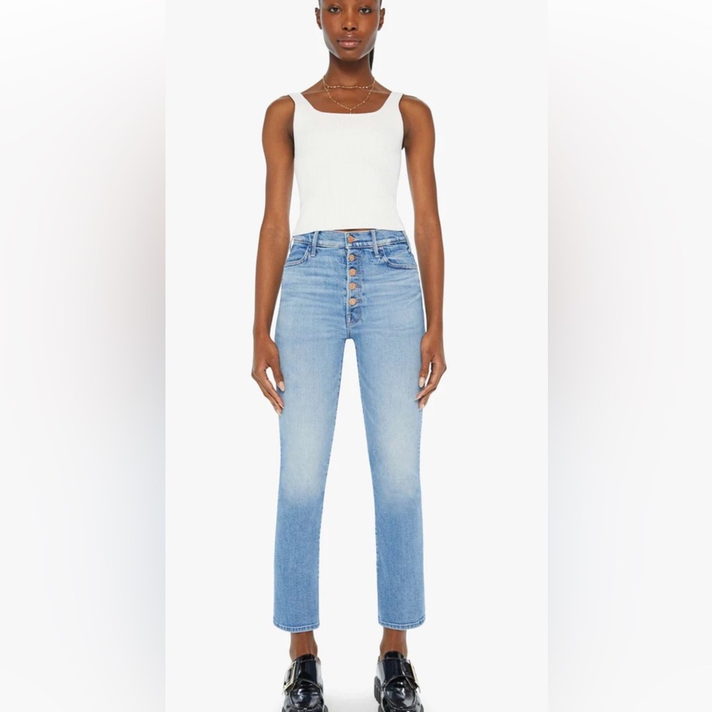 Mother Denim. The Pixie Hustler Ankle. Size 25